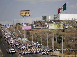 Al recinto ingresarán 300 mil personas con boleto, aunque podrán estar otras 200 mil sin boleto. REUTERS  /