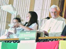 Las declaraciones del Papa y de Lombardi llegan en un momento en el que se discute la reforma al Artículo 24 constitucional.AFP  /