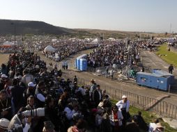 Esperan 700 mil creyentes en el evento más importante de la gira papal.  /