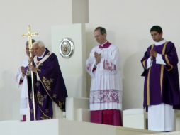 El Papa pidió a católicos prepararse para celebrar la Próxima Semana Santa muy dentro del corazón humano. EL UNIVERSAL  /
