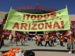 El legislador estatal republicano Joe Carr, se mostró confiado de que la Corte se pronunciará a favor de Arizona. ESPECIAL  /
