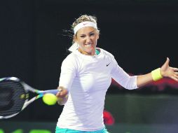 La racha de la bielorrusa Victoria Azarenka terminó luego de ganar cuatro títulos entre enero y marzo. AFP  /