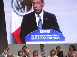 Calderón dijo que se les debe exigir más a los gobernantes. ARCHIVO  /