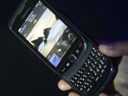 La compañía despachó 11.1 millones de BlackBerrys, un 21 por ciento menos que el tercer trimestre. ARCHIVO  /
