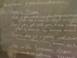Actualmente se calcula que la lengua se habla con fluidez por menos de 10 personas nacidas en el estado de Michigan. OJIBE.NET  /