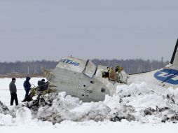 El avión tenia como destino Surgut, también en Siberia.AP  /