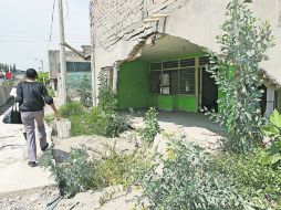 Las casas de La Martinica siguen en pie, unas más completas que otras.  /