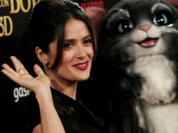 Hayek no siempre lució la imagen glamourosa que tiene ahora. ARCHIVO  /