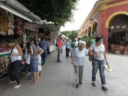 Normalmente acuden al Centro Histórico de Tlaquepaque 600 personas. ARCHIVO  /