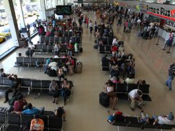 El Módulo 1 de la central de autobuses es el que mayor movimiento de viajeros registra.  /