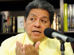 El juez a cargo del concurso mercantil de la aerolínea, Felipe Consuelo Soto. ARCHIVO  /