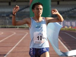 El deportista mexicano podría ser el primer maratonista del país con un registro inferior a dos horas. MEXSPORT  /