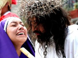 Más de 650 mil personas participaron en los Vía Crucis. NTX  /