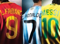 Los números de los jugadores son los mismos pero plasmados en playeras de selecciones diferentes. ESPECIAL  /