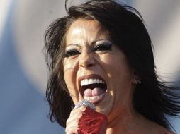 Alejandra Guzmán ya realiza actividades en las redes sociales. ARCHIVO  /