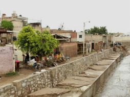 Los vecinos de La Martinica viven en una zona considerada de riesgo. ARCHIVO  /