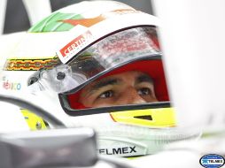 El tapatío reveló que en la tarde tuvo problemas con los frenos, por lo que no pudo completar toda la sesión. EFE  /