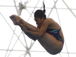 Arantxa Chávez se sumó este sábado al selecto grupo de representantes aztecas para los Juegos Olimpicos de Londres 2012. NTX  /