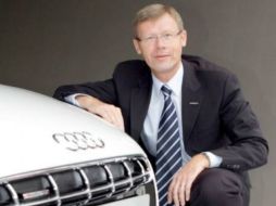 Walter Hanek, director de Audi en México, había anticipado los planes para una nueva planta en América del Norte. ESPECIAL  /