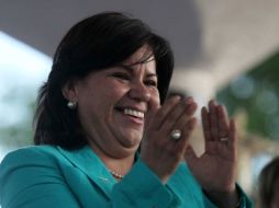 Valdivia estuvo acompañada en sus actividades en los dos municipios por Néstor Estrada Cortez, candidato al Senado.  ARCHIVO  /