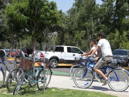 El Tec de Monterrey ha lanzado un proyecto de bicicletas gratuitas para desplazarse al interior del campus.  /