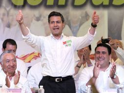 Enrique Peña Nieto declinó participar en un debate con el resto de los aspirantes presidenciales. NOTIMEX  /