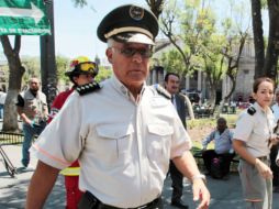 El Mayor Trinidad López Rivas asegura que las personas que pudieron entrar a la zona eran autorizadas por la Seder y la Conafor.  /