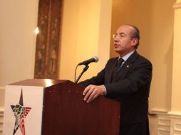 El Presidente Felipe Calderón realiza una visita de trabajo a Washington. NTX  /