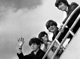 Durante la charla se mostraron una serie de fotos originales de las grabaciones de ''Revolver''. AP  /