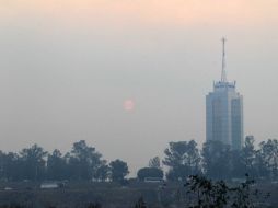 La red de monitoreo atmosférico de la Semades reportó calidad del aire regular, en cinco de las ocho estaciones de la ZMG.  /