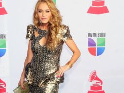 La ceremonia será en el Mandalay Bay Events Center. En la imagen, Paulina Rubio.ARCHIVO  /