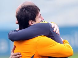 Lionel Messi siente mucha emotividad por la decisión de Guardiola. AFP  /