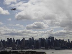 Montado en un avión Boeing 747 el Enterprise llegó a Nueva York. AP  /