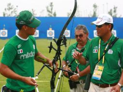 Leonardo Pineda, de la Federación Mexicana de Tiro con Arco, comenta que es la última oportunidad. MEXSPORT  /