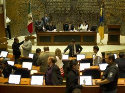 Los Legisladores mostraron opiniones a favor y encontra el ex diputado. ARCHIVO  /