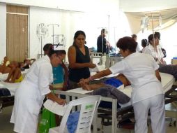 En varias clínicas siguen llegando niños con síntomas de intoxicación. EL UNIVERSAL  /