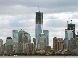 La Torre Uno del Centro Mundial de Comercio ocupará el lugar de las gemelas destruidas en los ataques terroristas del 11 de septiembre.  /