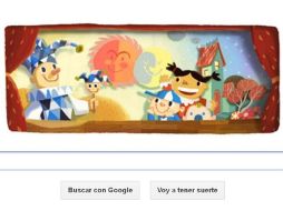 Un doodle con sencillez, pero con la expresividad que sólo pueden tener las felicitaciones sinceras. ESPECIAL  /