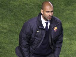 Guardiola anunció el pasado viernes que no continuará como entrenador del Barcelona al término de la Liga. REUTERS  /