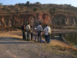 El cuerpo del agente fue localizado junto a la presa conocida como La Piedrera.  /