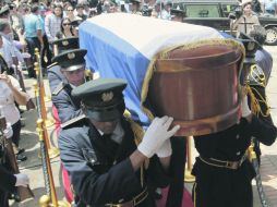 Tomás Borge recibió los honores de Estado. REUTERS  /