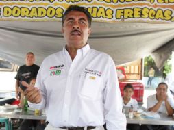 Ramiro Hernández afirmó que de quedar ganador destinará más presupuesto al PIO para que llegue a más colonias. ARCHIVO  /