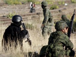 El Ejército formó parte del grupo interinstitucional que logró la captura de los delincuentes. ARCHIVO  /