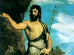 Versión actualmente conocida de ''San Juan Bautista'' de Tiziano. ESPECIAL  /