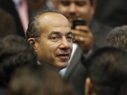 Calderón dijo que no sólo es un llamado del Presidente, sino un mandato de ley. ARCHIVO  /