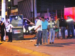 Agentes de la Procuraduría General de Justicia del Estado (PGJE)  realizaron las primeras investigaciones del caso.  /