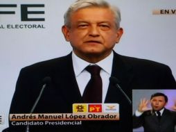 El candidato de la coalición Movimiento Progresista, Andrés Manuel López Obrador. ARCHIVO  /
