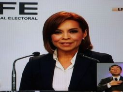 La abanderada del Partido Acción Nacional, Josefina Vázquez Mota. ARCHIVO  /