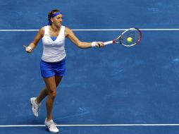 Petra Kvitova inició la defensa del título del torneo de Madrid que ganó el año pasado. REUTERS  /