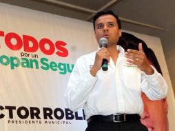 Robles Peiro reiteró que las elecciones se ganan en las urnas y no en la mesa.  /